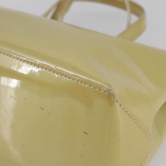 LOUIS VUITTON Monogram Vernis Wilshire PM Hand Bag Broncorail M91452 Auth BA6711