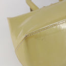 LOUIS VUITTON Monogram Vernis Wilshire PM Hand Bag Broncorail M91452 Auth BA6711-14