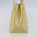 LOUIS VUITTON Monogram Vernis Wilshire PM Hand Bag Broncorail M91452 Auth BA6711-3