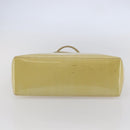 LOUIS VUITTON Monogram Vernis Wilshire PM Hand Bag Broncorail M91452 Auth BA6711-5