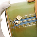 LOUIS VUITTON Monogram Vernis Bedford Hand Bag Baby Blue M91007 LV Auth BA6714-10
