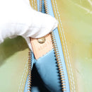 LOUIS VUITTON Monogram Vernis Bedford Hand Bag Baby Blue M91007 LV Auth BA6714-12