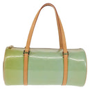 LOUIS VUITTON Monogram Vernis Bedford Hand Bag Baby Blue M91007 LV Auth BA6714-13