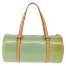 LOUIS VUITTON Monogram Vernis Bedford Hand Bag Baby Blue M91007 LV Auth BA6714-2