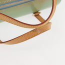 LOUIS VUITTON Monogram Vernis Bedford Hand Bag Baby Blue M91007 LV Auth BA6714-7