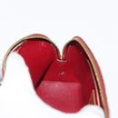 LOUIS VUITTON Monogram Vernis Pochette Pouch Rose Indian M90009 LV Auth BA6716-19