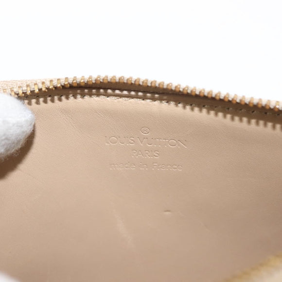 LOUIS VUITTON Monogram Vernis Lexington Pouch Beige M91010 LV Auth BA6717