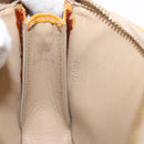 LOUIS VUITTON Monogram Vernis Lexington Pouch Beige M91010 LV Auth BA6717-12