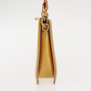 LOUIS VUITTON Monogram Vernis Lexington Pouch Beige M91010 LV Auth BA6717-4