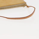LOUIS VUITTON Monogram Vernis Lexington Pouch Beige M91010 LV Auth BA6717-7