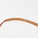 LOUIS VUITTON Monogram Vernis Lexington Pouch Beige M91010 LV Auth BA6717-8