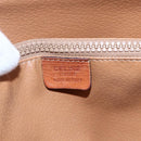 CELINE Macadam Canvas Tote Bag PVC Leather Brown Auth BA6719-19