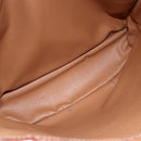 CELINE Macadam Canvas Tote Bag PVC Leather Brown Auth BA6719-11