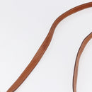 CELINE Macadam Canvas Hand Bag PVC Leather 2way Brown Auth BA6720-9