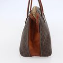 CELINE Macadam Canvas Hand Bag PVC Leather Brown Auth BA6721-3