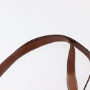 CELINE Macadam Canvas Backpack PVC Leather Brown Auth BA6723-15
