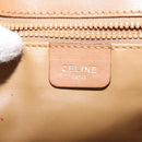 CELINE Macadam Canvas Shoulder Bag PVC Beige Gold Auth BA6724-19