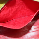 CELINE Shoulder Bag Leather Green Silver Auth BA6730-20