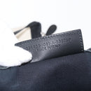 BALENCIAGA Navy Kabas S Hand Bag Canvas Black White 339933 Auth BA6735-12