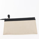 BALENCIAGA Navy Kabas S Hand Bag Canvas Black White 339933 Auth BA6735-21