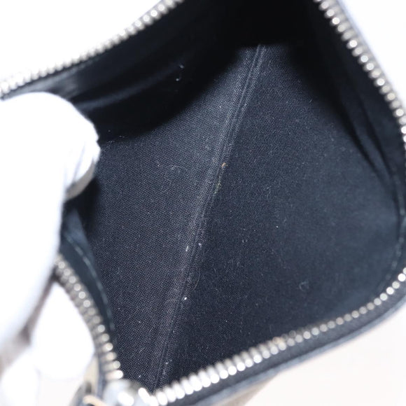 BALENCIAGA Navy Kabas S Hand Bag Canvas Black White 339933 Auth BA6735