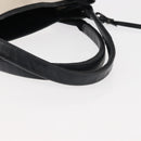 BALENCIAGA Navy Kabas S Hand Bag Canvas Black White 339933 Auth BA6735-8