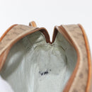 GUCCI Micro GG Supreme Shoulder Bag PVC Beige Gold Auth BA6740-12