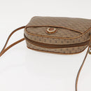 GUCCI Micro GG Supreme Shoulder Bag PVC Beige Gold Auth BA6740-6