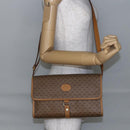 GUCCI Micro GG Supreme Shoulder Bag PVC Beige Gold 001 115 2681 Auth BA6741-21