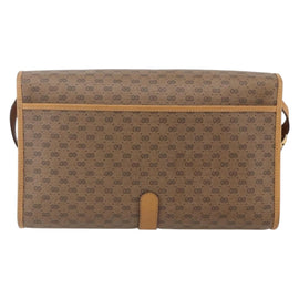 GUCCI Micro GG Supreme Shoulder Bag PVC Beige Gold 001 115 2681 Auth BA6741 - 0