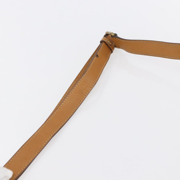 GUCCI Micro GG Supreme Shoulder Bag PVC Beige Gold 001 115 2681 Auth BA6741