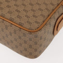 GUCCI Micro GG Supreme Web Sherry Line Bag PVC Beige 001 261 0942 Auth BA6742-11