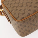 GUCCI Micro GG Supreme Web Sherry Line Bag PVC Beige 001 261 0942 Auth BA6742-12