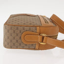 GUCCI Micro GG Supreme Web Sherry Line Bag PVC Beige 001 261 0942 Auth BA6742-4