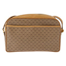 GUCCI Micro GG Supreme Shoulder Bag PVC Beige Gold 001 56 0860 Auth BA6743-2