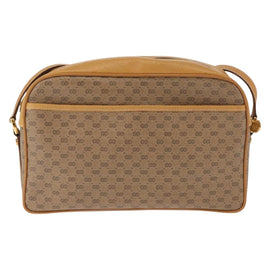 GUCCI Micro GG Supreme Shoulder Bag PVC Beige Gold 001 56 0860 Auth BA6743 - 0