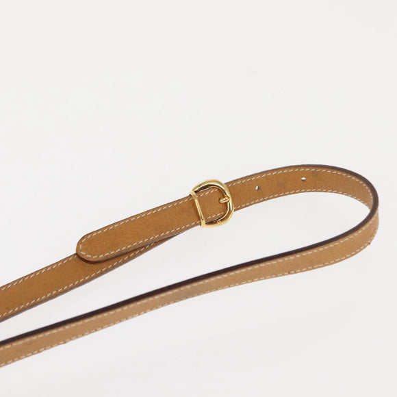 GUCCI Micro GG Supreme Shoulder Bag PVC Beige Gold 001 56 0860 Auth BA6743