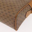 GUCCI Micro GG Supreme Shoulder Bag PVC Beige Gold 001 084 0852 Auth BA6744-13