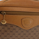 GUCCI Micro GG Supreme Shoulder Bag PVC Beige Gold 001 084 0852 Auth BA6744-15