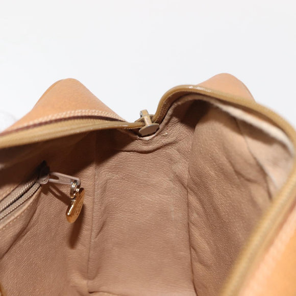 GUCCI Micro GG Supreme Shoulder Bag PVC Beige Gold 001 084 0852 Auth BA6744