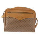 GUCCI Micro GG Supreme Shoulder Bag PVC Beige Gold 001 084 0852 Auth BA6744-2