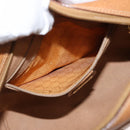 GUCCI Micro GG Supreme Shoulder Bag PVC Beige Gold 001 084 0852 Auth BA6744-20