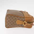 GUCCI Micro GG Supreme Shoulder Bag PVC Beige Gold 001 084 0852 Auth BA6744-4