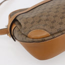 GUCCI Micro GG Supreme Shoulder Bag PVC Beige Gold 007 23 0017 Auth BA6745-15