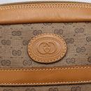 GUCCI Micro GG Supreme Shoulder Bag PVC Beige Gold 007 23 0017 Auth BA6745-17