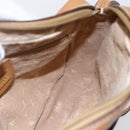 GUCCI Micro GG Supreme Shoulder Bag PVC Beige Gold 007 23 0017 Auth BA6745-19