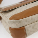 GUCCI Micro GG Canvas Shoulder Bag PVC Leather White Auth BA6747-15