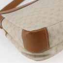 GUCCI Micro GG Canvas Shoulder Bag PVC Leather White Auth BA6747-17