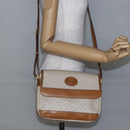 GUCCI Micro GG Canvas Shoulder Bag PVC Leather White Auth BA6747-23
