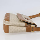 GUCCI Micro GG Canvas Shoulder Bag PVC Leather White Auth BA6747-4